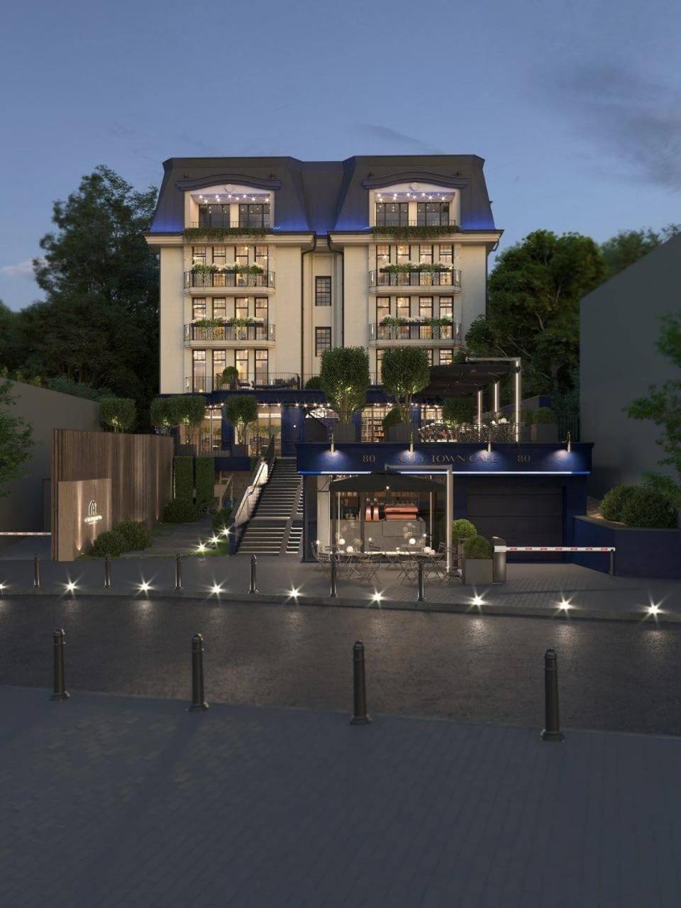 Ridge Apartments Černivci Esterno foto